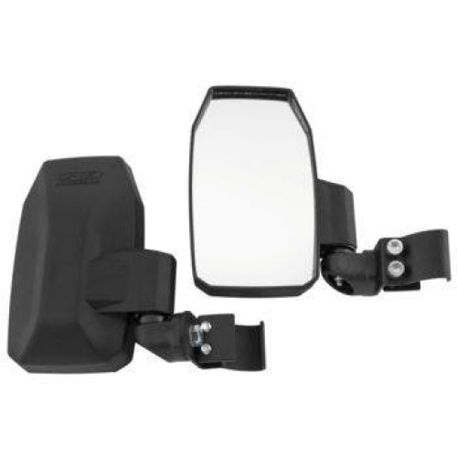 PartzBiz HD: 4406256-Quadboss 18051T Black Side View Mirrors 2 in. Mount 570081