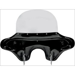 PartzBiz HD DS23300114 - Hoppe Vanilla Zilla แฟร์ริ่ง Batwing ที่ถอดออกได้แบบไม่มีเสียง Harley Dyna Swichback | HDF-SWBK-VZ