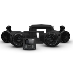 PartzBiz HD RF-RZR14-STG2 - Rockford Fosgate PMX-1 Front Rear Speaker Kit Polaris RZR Gen3 14-21 RZR14-STG2 PartzBiz HD RF-RZR14-STG2 - Rockford Fosgate PMX-1 Front Rear Speaker Kit Polaris RZR Gen3 14-21 RZR14-STG2