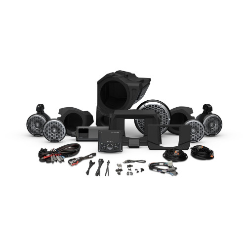 PartzBiz HD: 4405077-Rockford Fosgate PMX-3 1500w Front Rear Color Optix Speaker Subwoofer Polaris RZR