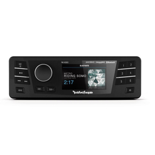 PartzBiz HD: 4405047-Rockford Fosgate PMX-HD9813 Bluetooth Stereo Head Unit 3" Display 98-13 FLHT/R/X Electra Glide; Street Glide and Road Glide BEST FOR RADIO touring receiver black sirius bluetooth am fm 7 band graphic eq aux plug play pandora streaming PartzBiz HD: 4405047-Rockford Fosgate PMX-HD9813 Bluetooth Stereo Head Unit 3" Display 98-13 FLHT/R/X Electra Glide; Street Glide and Road Glide BEST FOR RADIO touring receiver black sirius bluetooth am fm 7 band graphic eq aux plug play pandora streaming
