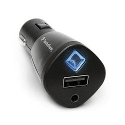 PartzBiz HD RF-RFBTAUX - Rockford Fosgate RFBTAUX Universal Bluetooth Audio Adapter Aux Input cigarette lighter best for performance audio kit quality streaming PartzBiz HD RF-RFBTAUX - Rockford Fosgate RFBTAUX Universal Bluetooth Audio Adapter Aux Input cigarette lighter best for performance audio kit quality streaming