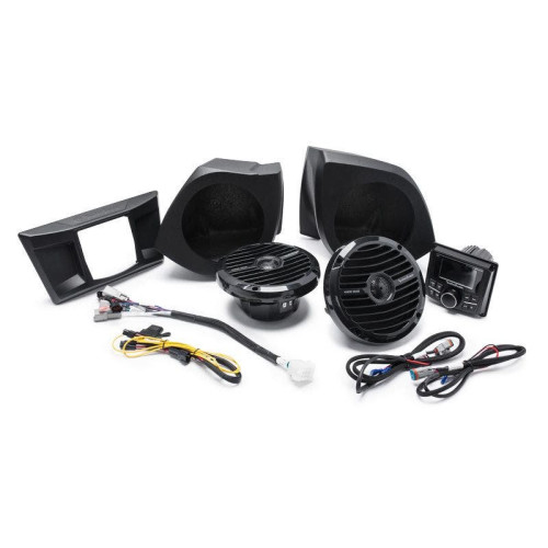 PartzBiz HD: 4404932-Rockford Fosgate YXZ-STAGE2 PMX-2 Stereo w/ Front Speaker Kit YXZ¬Æ Models YXZ-STAGE2