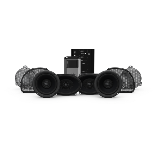 PartzBiz HD: 4404899-Rockford Gen 3 Stage 2 800W Amp 4 Speaker Radio Audio Kit Harley FLHXSE FLTRXSE