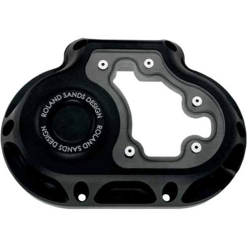 PartzBiz HD: 4404861-Roland Sands Clarity Cable 6-Speed Transmission Side Cover Harley 07-14 Black Ops | 0177-2022-SMB