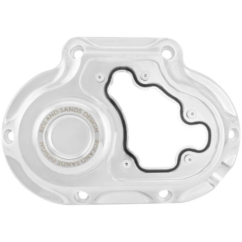 PartzBiz HD: 4404872-Roland Sands Design Chrome Clarity 6 Speed Cable Clutch Cover Softail '18+ 2018 2019 Harley-Davidson Milwaukee-Eight Softail fat boy bob slim heritage classic  6 speed