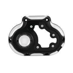 PartzBiz HD PM0177-2074-BM - Roland Sands Design Contrast Cut RSD Clarity Harley Clutch Cover M8 Softail '18+ 2018 2019 Harley-Davidson Milwaukee-Eight Softail fat boy bob slim heritage classic  6 speed