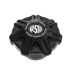 PartzBiz HD PM0210-2051-SMB - Roland Sands Design Gas Fuel Cap Tech Black Ops Harley Big Twin 96-20