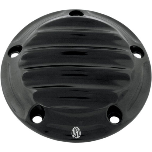 PartzBiz HD: 4404828-Roland Sands RSD Black Anodized Nostalgia Ignition Cover Harley Twin Cam | 0177-2013-B