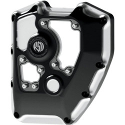 PartzBiz HD PM0177-2005-BM - Roland Sands RSD Black Contrast Cut Clarity Cam Timing Covers Harley FL 01-15 | 0177-2005-BM PartzBiz HD PM0177-2005-BM - Roland Sands RSD Black Contrast Cut Clarity Cam Timing Covers Harley FL 01-15 | 0177-2005-BM