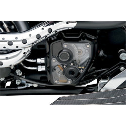 PartzBiz HD PM0177-2003-SMB - Roland Sands RSD Black Ops Clarity Cam Timing Covers Harley Twin Cam 01-15 Non FL | 0177-2003-SMB