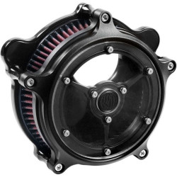 PartzBiz HD PM0206-2143-SMB - Roland Sands RSD Black Ops Clarity Stage 1 เครื่องฟอกอากาศ Harley M8 Milwaukee 8 | 0206-2137-SMB