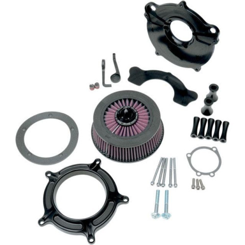 PartzBiz HD: 4404785-Roland Sands RSD Black Turbine Stage1 เครื่องฟอกอากาศ Harley 99-17 Cable Big Twin | 0206-2037-บี PartzBiz HD: 4404785-Roland Sands RSD Black Turbine Stage1 เครื่องฟอกอากาศ Harley 99-17 Cable Big Twin | 0206-2037-บี