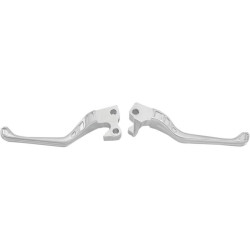 PartzBiz HD PM0062-4016-CH - Roland Sands RSD Chrome Avenger Clutch Brake Levers Harley FLHT 14-15 | 0062-4016-CH