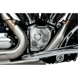 PartzBiz HD PM0177-2005-CH - Roland Sands RSD Chrome Clarity Cam Timing Covers for Harley Twin Cam FL 01-15 | 0177-2005-CH