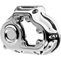 PartzBiz HD PM0177-2066-CH - Roland Sands RSD Chrome Clarity Hydraulic Clutch Cover Harley FLH Milwaukee 8 M8 | 0177-2066-CH