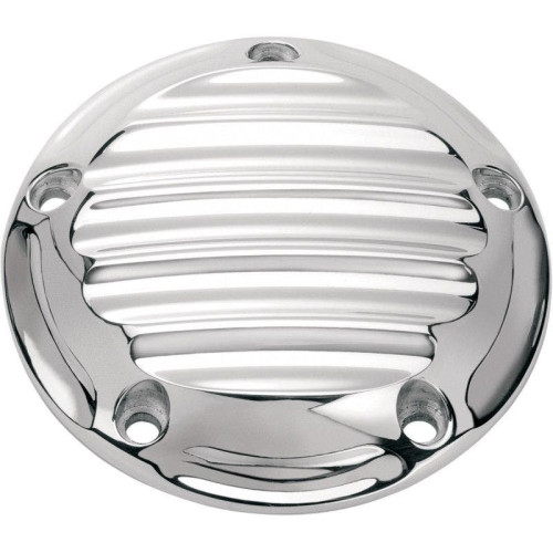 PartzBiz HD: 4404760-ฝาครอบจุดระเบิด Roland Sands RSD Chrome Nostalgia สำหรับ Harley Twin Cam 99-15 | 0177-2013-ช