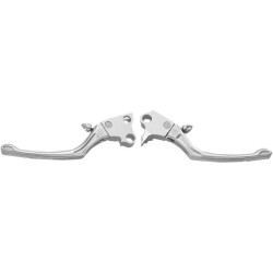 PartzBiz HD PM0062-4018-CH - Roland Sands RSD Chrome Regulator Adjustable Hand Levers Harley XL 14-15 | 0062-4018-CH
