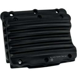 PartzBiz HD PM0177-2018-SMB - Roland Sands RSD Nostalgia Black Ops Rocker Box Covers for Harley Twin Cam 99-15 | 0177-2018-SMB