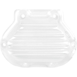 PartzBiz HD PM0177-2049-CH - Roland Sands RSD Nostalgia ฝาครอบข้างคลัตช์ไฮดรอลิก Chrome Harley 5 Speed | 0177-2049-ช