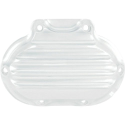 PartzBiz HD PM0177-2045-CH - Roland Sands RSD Nostalgia ฝาครอบข้างคลัตช์ไฮดรอลิก Chrome Harley 6 Speed | 0177-2045-ช