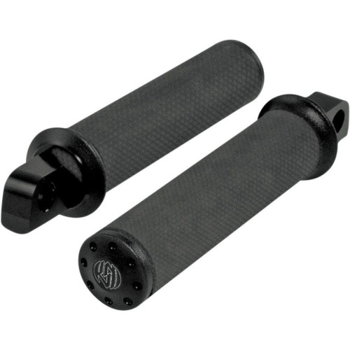 PartzBiz HD: 4404724-Roland Sands RSD Tracker หมุดเท้าติดชายตรงสำหรับ Harley - Black Ops - 0035-0088-SMB