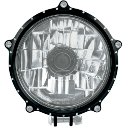 PartzBiz HD DS20010757 - Roland Sands Tracker Contrast Cut 5 3/4” ชุดไฟหน้าสำหรับ Harley-Davidson | 02072006TRA-BM | วงจรประสิทธิภาพตะวันออก