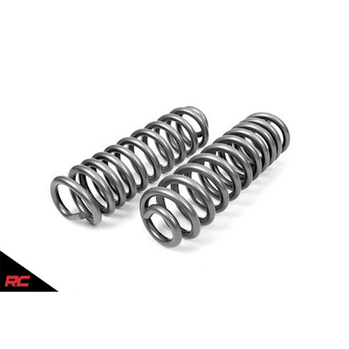 PartzBiz HD: 4404689-Rough Country 1.5” คอยล์สปริงปรับระดับ 80-96 Ford Bronco F-150 2WD 4WD 9265 Cusom XL Lariat 4wd 4x4 2wd rwd ชุดยกช่วงล่างใหม่ที่ดีที่สุด สปริงออฟโร้ดแบบกำหนดเอง