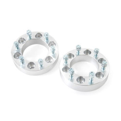 PartzBiz HD RT-10086 - Rough Country 10086 1.5 ” 6x5.5 ล้อ Spacers 1977-1987 Chevy GMC รถบรรทุก 1500 C/K 2WD 4WD C10 K10 C15 K15 Chevrolet 4x4 Best New Upgrade รถบรรทุกมอนสเตอร์ Bogger Square Body