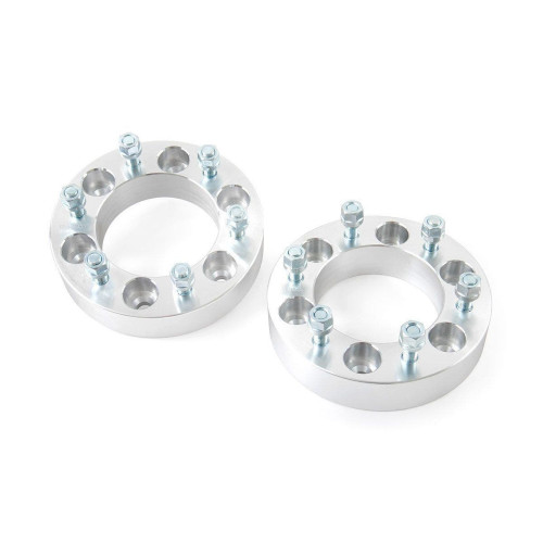 PartzBiz HD: 4404691-Rough Country 10086 1.5 ” 6x5.5 ล้อ Spacers 1977-1987 Chevy GMC รถบรรทุก 1500 C/K 2WD 4WD C10 K10 C15 K15 Chevrolet 4x4 Best New Upgrade รถบรรทุกมอนสเตอร์ Bogger Square Body