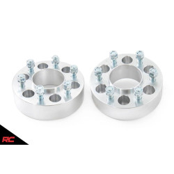 PartzBiz HD RT-10087 - Rough Country 10087 2.0” 6x135 Hub Centric ล้อ Spacers 2004-2014 Ford F150 4WD