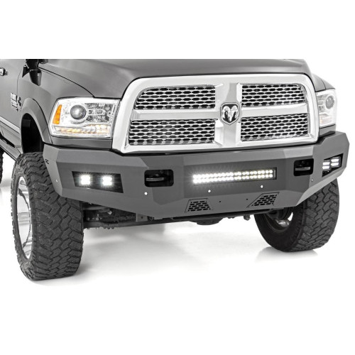 PartzBiz HD: 4404667-Rough Country 10785 กันชนหน้าแบบ Heavy Duty พร้อมไฟ LED 2010-2018 Dodge Ram 2500 3500 PartzBiz HD: 4404667-Rough Country 10785 กันชนหน้าแบบ Heavy Duty พร้อมไฟ LED 2010-2018 Dodge Ram 2500 3500