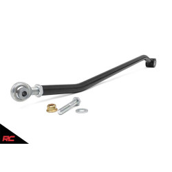 PartzBiz HD RT-1084 - Rough Country 1084 แทร็กบาร์แบบปรับได้สำหรับ 99-04 Jeep Grand Cherokee WJ 3-6 ” ยก ระบบกันสะเทือนใหม่ที่ดีที่สุด อัปเกรดพวงมาลัย Laredo Limited 4.0 4.7 Lift Kit เพลาหน้า PAN Hard Tie Rod