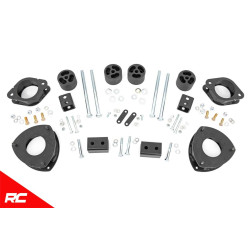 PartzBiz HD RT-90400 - Rough Country 2 ” Lift Kit (พอดี) 2013-2017 Subaru CrossTrek ระบบกันสะเทือน Offroad Rally Desert Baja Performance Ground Clearance Spacers