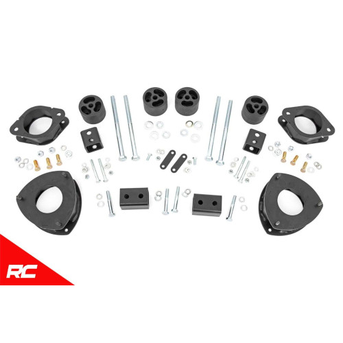 PartzBiz HD: 4404686-Rough Country 2 ” Lift Kit (พอดี) 2013-2017 Subaru CrossTrek ระบบกันสะเทือน Offroad Rally Desert Baja Performance Ground Clearance Spacers