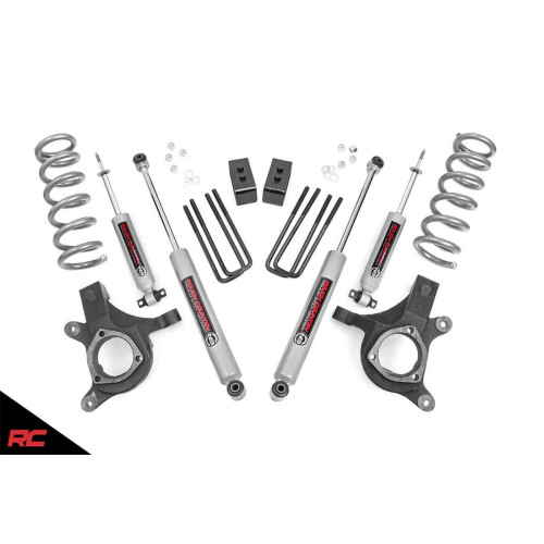 PartzBiz HD: 4404649-Rough Country 239N2 4.5” ชุดยกพร้อมโช๊ค N3 99-06 Chevy Silverado Sierra 2WD GMC สุดยอดช่วงล่างใหม่อัพเกรดโช้คอัพ PartzBiz HD: 4404649-Rough Country 239N2 4.5” ชุดยกพร้อมโช๊ค N3 99-06 Chevy Silverado Sierra 2WD GMC สุดยอดช่วงล่างใหม่อัพเกรดโช้คอัพ