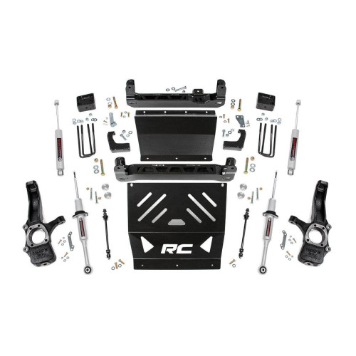 PartzBiz HD: 4404650-Rough Country 24132 ชุดยก 6” พร้อมโช้ค N3 15-19 Chevy Colorado GMC Canyon อัพเกรดระบบกันสะเทือน 4WD ออฟโร้ด 4x4 ใหม่ที่ดีที่สุด PartzBiz HD: 4404650-Rough Country 24132 ชุดยก 6” พร้อมโช้ค N3 15-19 Chevy Colorado GMC Canyon อัพเกรดระบบกันสะเทือน 4WD ออฟโร้ด 4x4 ใหม่ที่ดีที่สุด