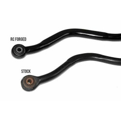 PartzBiz HD RT-31004 - Rough Country 31004 แทร็กบาร์ฟอร์จด้านหน้าแบบปรับได้ 2014-2019 Dodge Ram 2500 4wd 4x4 ยกที่ดีที่สุดใหม่อัพเกรดช่วงล่างกระทะฮาร์ดบาร์เพลา