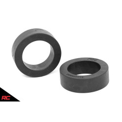 PartzBiz HD RT-35400 - Rough Country 35400 Front 2” Leveling Lift Kit 2019 Dodge Ram 1500 ช่วงล่าง 4wd 2wd 4x4 rwd ดีที่สุดใหม่ คอยล์สปริงหน้า spacer Hemi Laramie Big Horn Tradesman SXT Rebel Limited Lone Star Sport offroad ใหม่