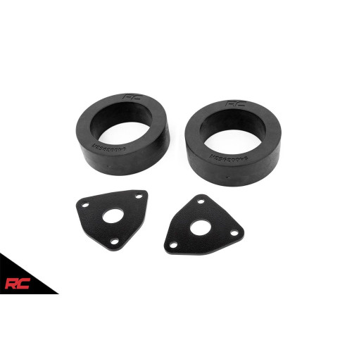 PartzBiz HD: 4404665-Rough Country 363 Front 2.5” Leveling Lift Kit 2012-2018 Dodge RAM 1500 4WD Suspension Strut Spacer Steel Best New Upgrade Limited Long Horn Express Crew Cab เตียงสั้นยาว 4x4 Offroad hemi V8 V6 Rebel