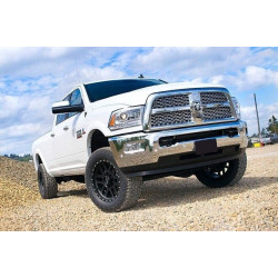 PartzBiz HD RT-37730 - Rough Country 37730 2.5 ”Leveling Kit w/N3 Shocks 14-19 Dodge Ram 2500 3500 4WD ดีเซล Hemi Cummins ระบบกันสะเทือนที่ดีที่สุดใหม่อัพเกรด Offroad Spacers
