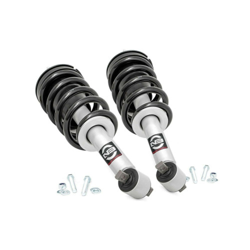 PartzBiz HD: 4404640-Rough Country 500029 ด้านหน้า N3 Leveling Struts 07-13 Chevy GMC 1500 รถกระบะ / SUV Tahoe Yukon ระบบกันสะเทือน Suburban Silverado Sierra Avalanche 1500 4wd 2wd 4x4 rwd สุดยอดโช๊คอัพใหม่อัพเกรดรถบรรทุกออฟโร้ด