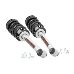 PartzBiz HD RT-500032 - Rough Country 500032 7.5” Lifted Struts 07-13 Chevy GMC Tahoe Yukon ระบบกันสะเทือน Suburban Silverado Sierra Avalanche 1500 4wd 2wd 4x4 rwd สุดยอดโช๊คอัพใหม่อัพเกรดรถบรรทุกออฟโร้ด