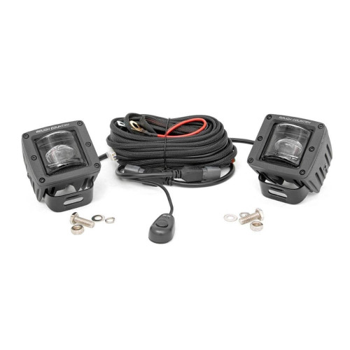 PartzBiz HD: 4404573-Rough Country 70907 Square 2.0 ”SAE ไฟตัดหมอก LED Cube คู่ w/สายไฟและวงเล็บ Jeep wrangler cj yj tj jk jl Gladiator jt grand cherokee xj zj wj wk wk2 offroad toyota tacoma บาร์สีขาวสว่าง bar pods w/สายไฟ aux beam PartzBiz HD: 4404573-Rough Country 70907 Square 2.0 ”SAE ไฟตัดหมอก LED Cube คู่ w/สายไฟและวงเล็บ Jeep wrangler cj yj tj jk jl Gladiator jt grand cherokee xj zj wj wk wk2 offroad toyota tacoma บาร์สีขาวสว่าง bar pods w/สายไฟ aux beam