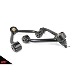 PartzBiz HD RT-7546 - Rough Country 7546 แขนควบคุมส่วนบน 1988-1998 Chevy GMC 1500 รถบรรทุก SUV 4WD Tahoe Yukon Blazer Suburban K1500 ระบบกันสะเทือนใหม่ที่ดีที่สุด การเปลี่ยนการอัพเกรด Heavy Duty Ball Joints Bushings