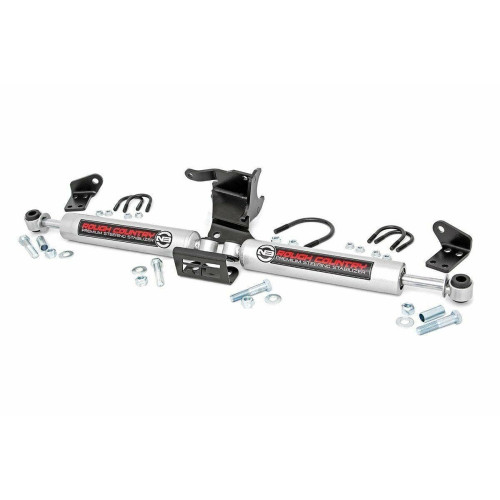 PartzBiz HD: 4404537-Rough Country N3 Dual Steering Stabilizer สำหรับ 18-Up Jeep Wrangler JL Gladiator 87304 JT 4 ประตู 2 ประตู 4wd 2wd 4x4 rwd ที่ดีที่สุดใหม่อัพเกรด suspension ไม่จำกัดกีฬา rubicon sahara PartzBiz HD: 4404537-Rough Country N3 Dual Steering Stabilizer สำหรับ 18-Up Jeep Wrangler JL Gladiator 87304 JT 4 ประตู 2 ประตู 4wd 2wd 4x4 rwd ที่ดีที่สุดใหม่อัพเกรด suspension ไม่จำกัดกีฬา rubicon sahara