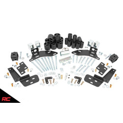 PartzBiz HD RT-RC703 - Rough Country RC703 ชุดยกตัวถังขนาด 3 นิ้ว 1988-1994 Chevy Silverado GMC Sierra C/K 1500 2500 Best New Upgrade 2wd rwd 4wd 4x4