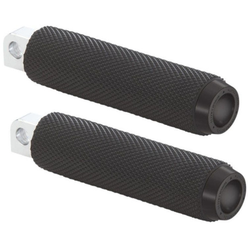 PartzBiz HD: 4404517-Rough Craft Black Knurled Foot Peg ชาย Mount Clevis Harley และ Custom RC-400-000 PartzBiz HD: 4404517-Rough Craft Black Knurled Foot Peg ชาย Mount Clevis Harley และ Custom RC-400-000