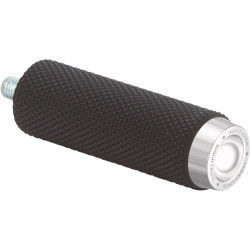 PartzBiz HD DS16202208 - Rough Craft Black Knurled Shift หรือหมุดเบรก RC-400-003 Harley & Custom