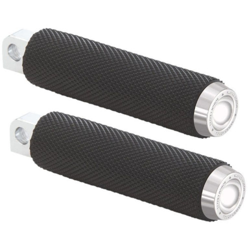 PartzBiz HD: 4404485-Rough Craft Chrome Knurled Foot Peg ชาย Mount Clevis Harley Custom RC-400-0001 PartzBiz HD: 4404485-Rough Craft Chrome Knurled Foot Peg ชาย Mount Clevis Harley Custom RC-400-0001